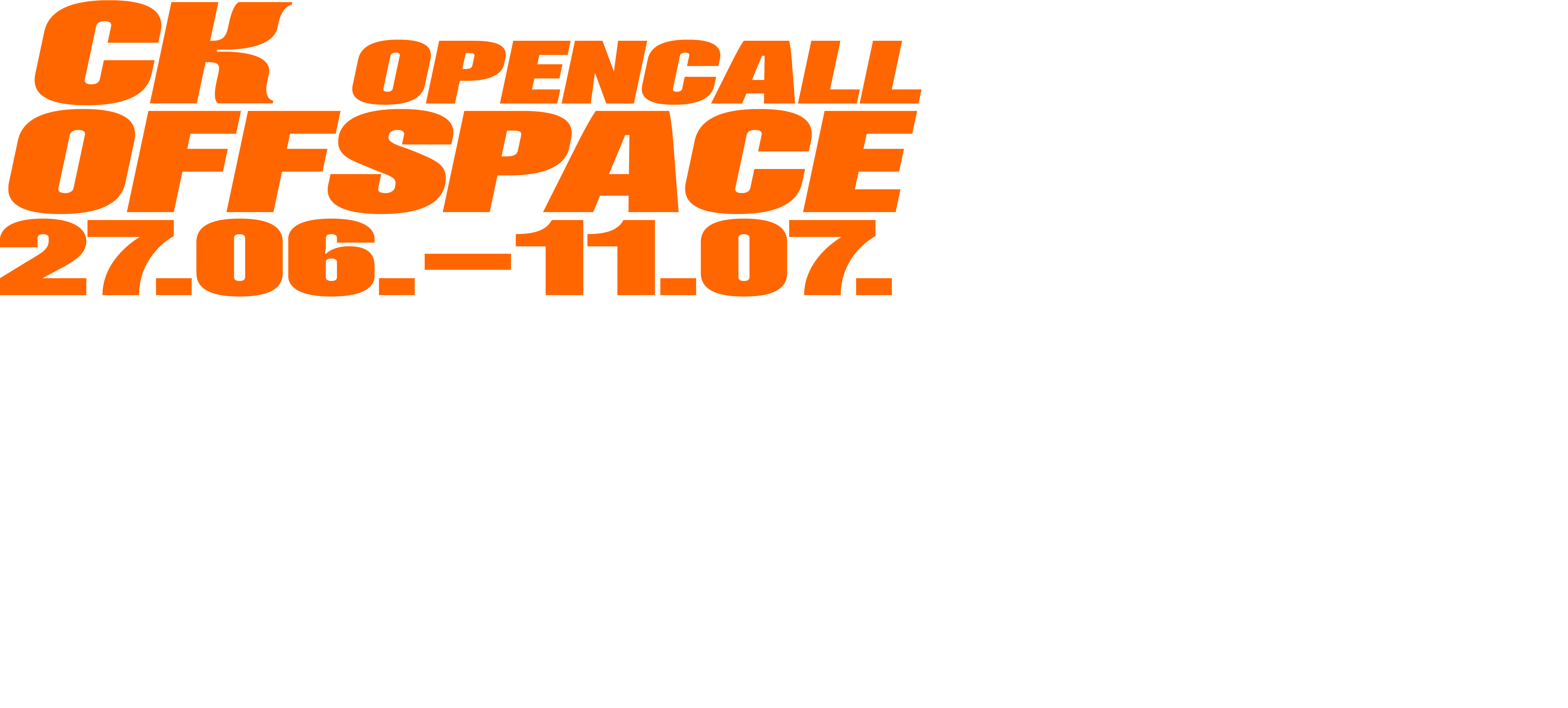 archive CK-Offspace: OPEN CALL Elias Erkan & Christian Kölbl